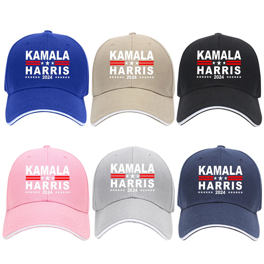 2024 Kamala Harris Baseball Cap Unisex Breathable Hat Presidential Bid For 2024