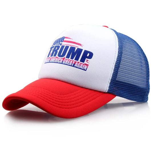 Trump Hat 2024 "Make America Great Again" Adjustable MAGA Baseball Cap Snapback Trucker Hat (Red or Blue)