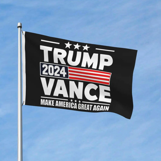 "Make America Great Again" Trump Vance 2024 Presidential Flag Outdoor Single Sided Flags Presidential Election 3x5 ft.