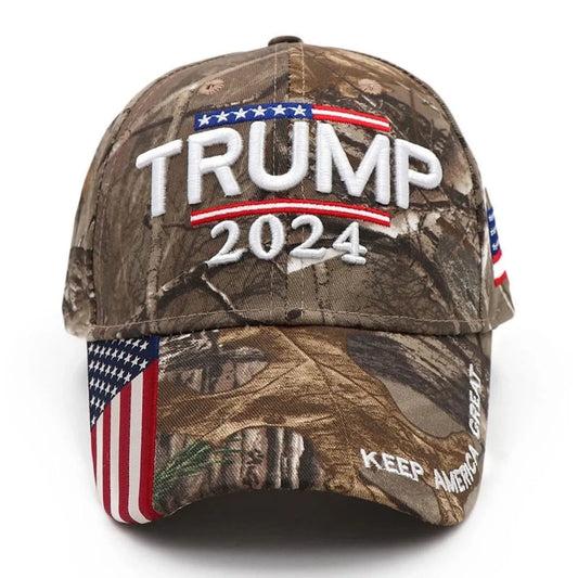 Trump 2024 Hat Donald Trump Camouflage Keep America Great Adjustable Baseball Cap Snapback President Baseball Hat